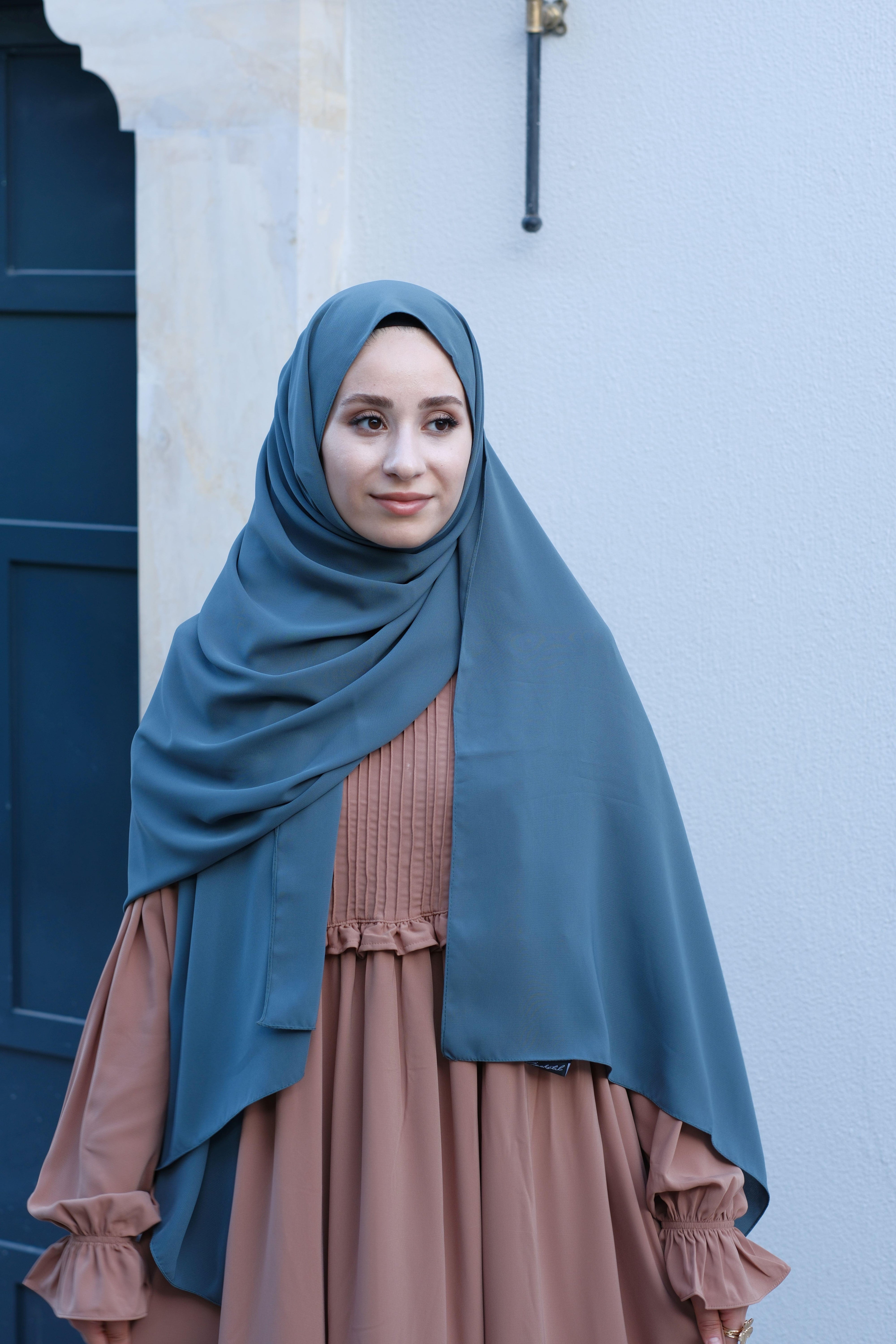 Medine İpeği Şal Soft Mint