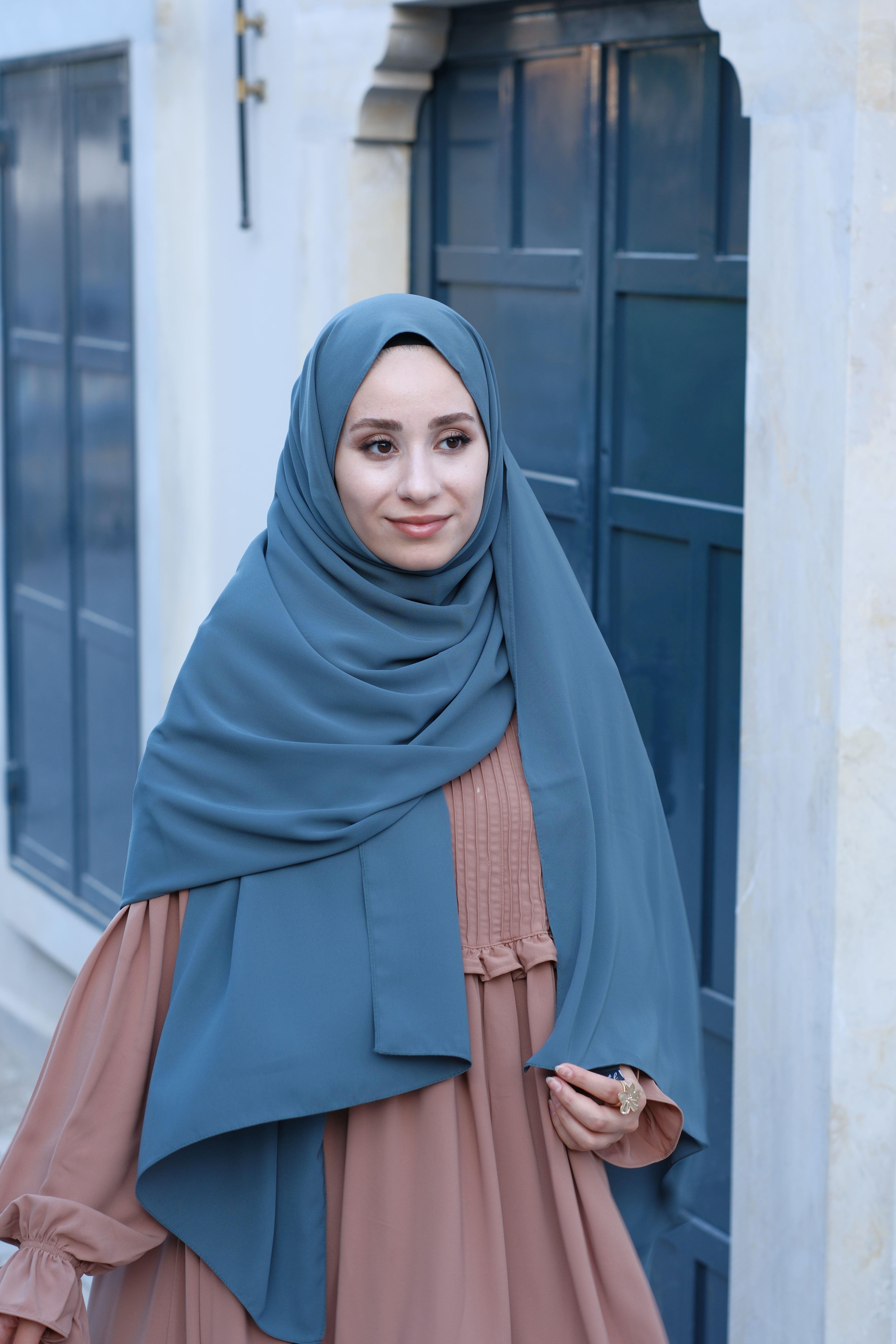 Medine İpeği Şal Soft Mint