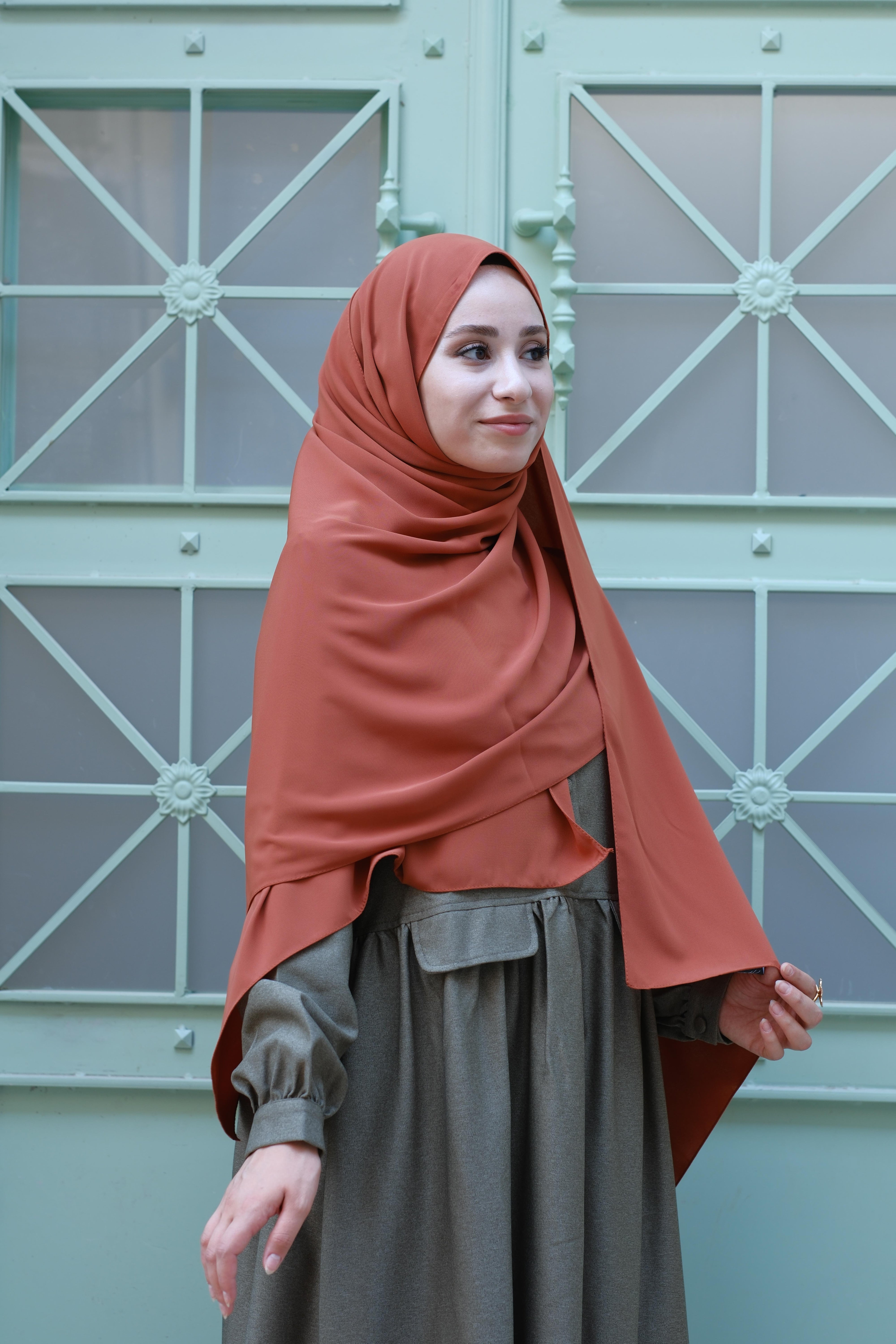 Medine İpeği Şal Tarçın