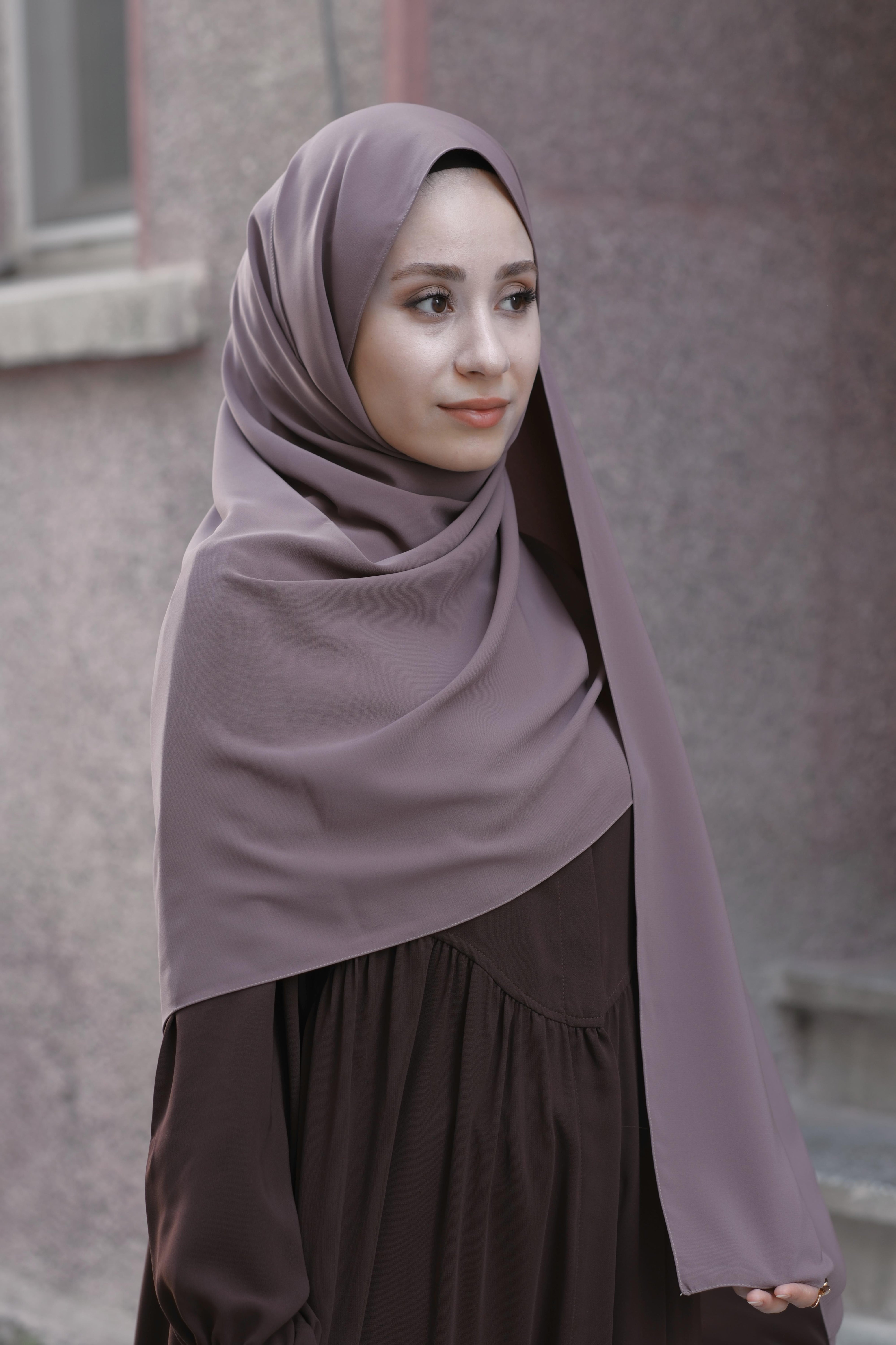 Medine İpeği Şal Vizon