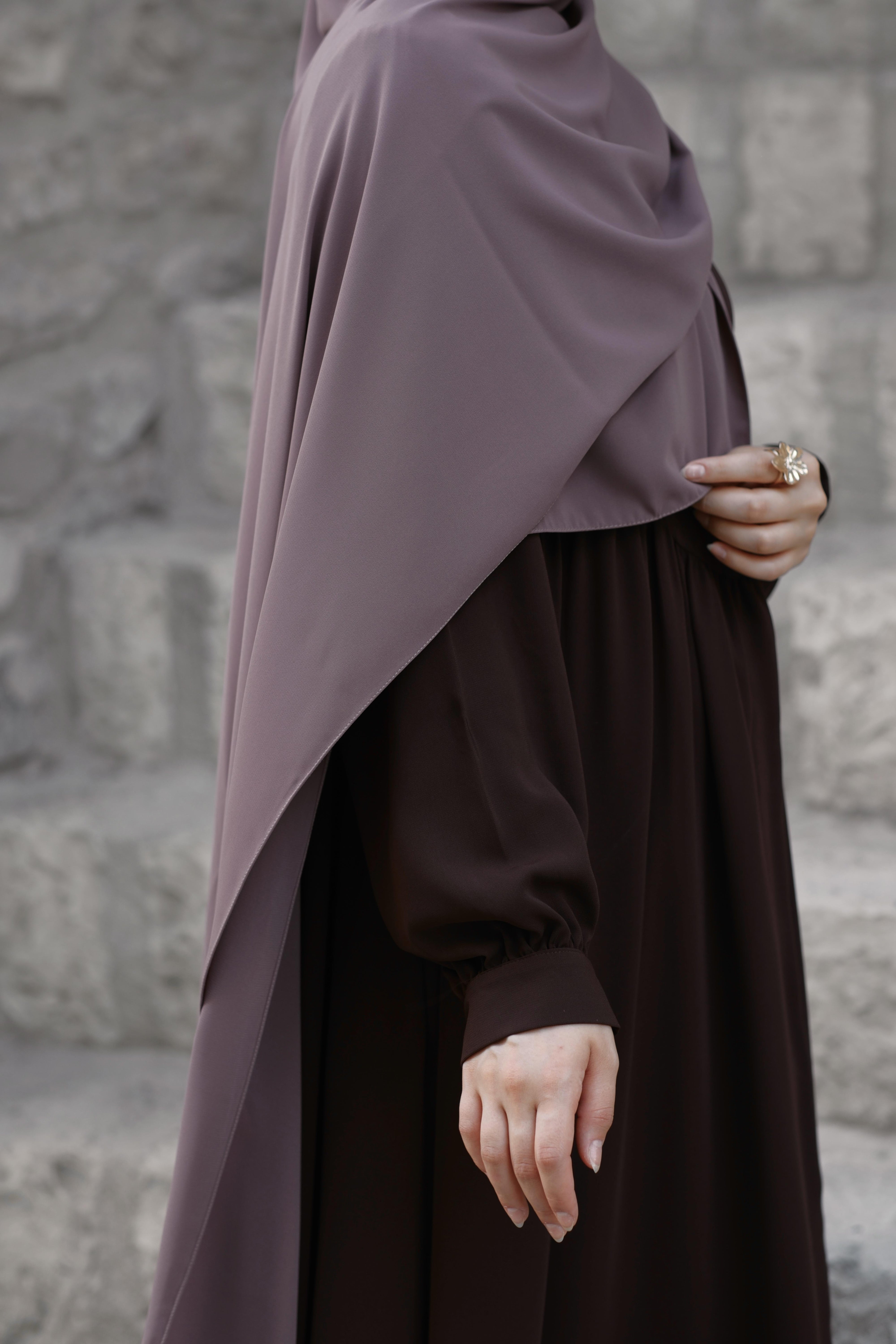 Medine İpeği Şal Vizon