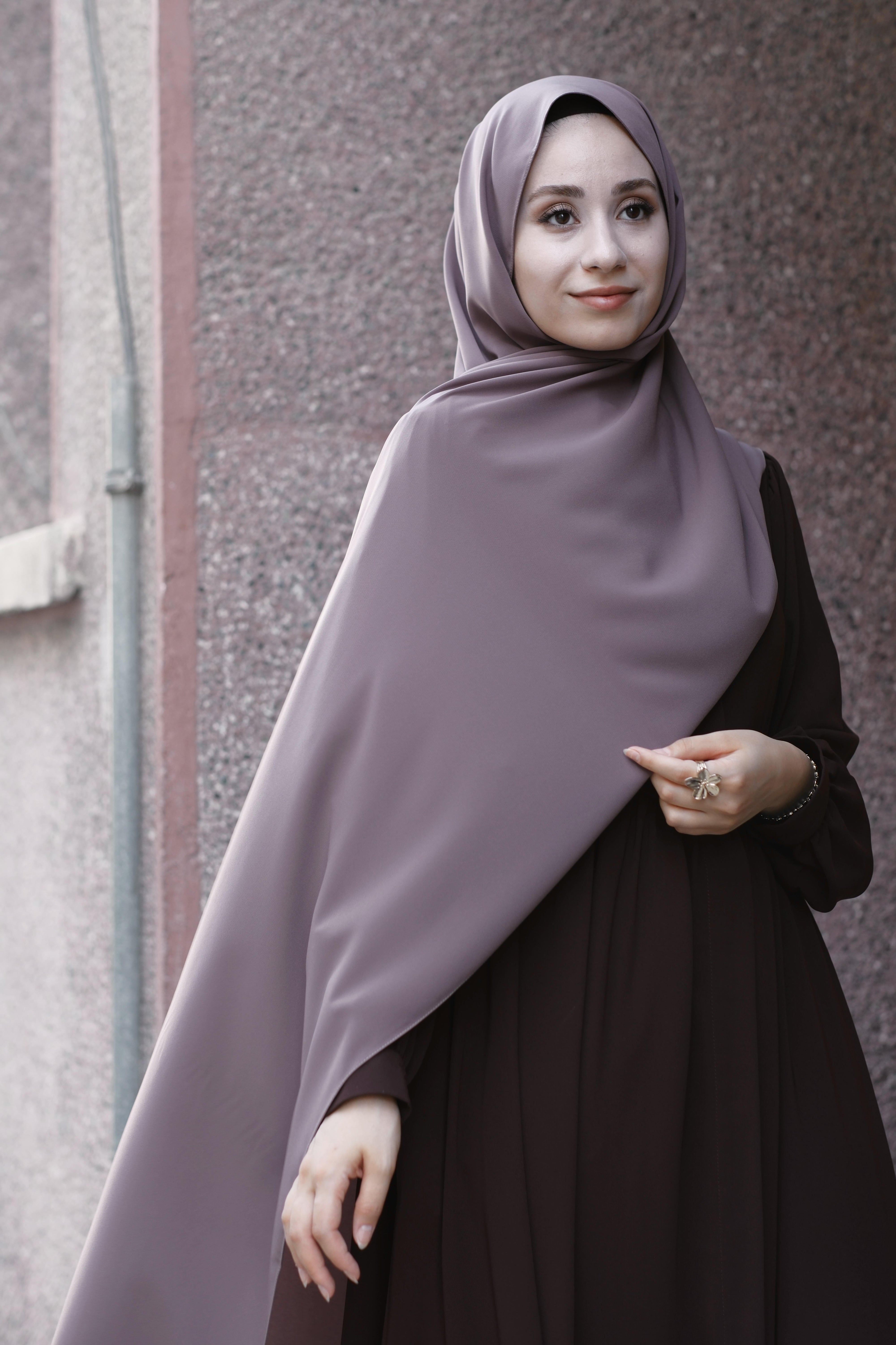 Medine İpeği Şal Vizon