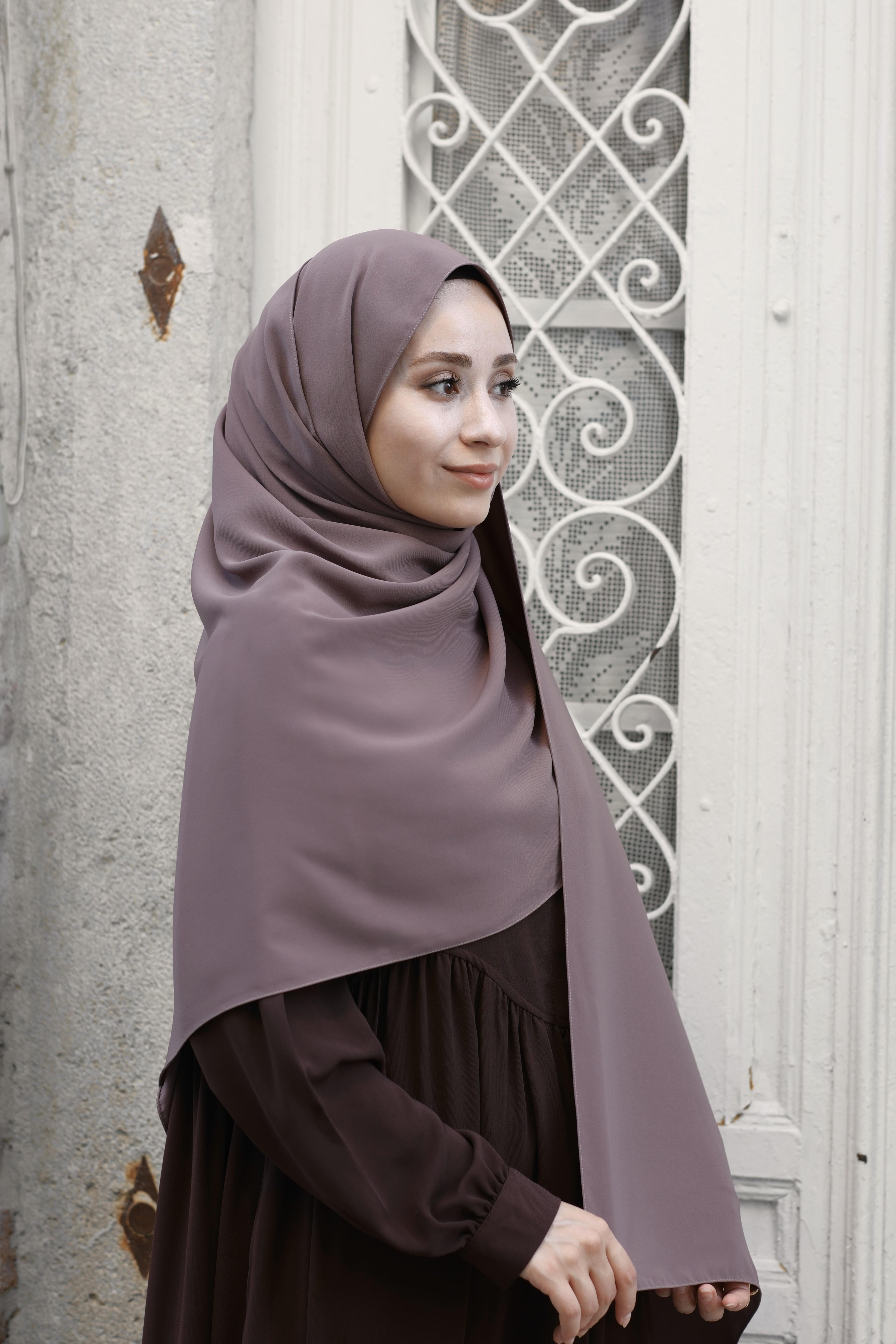 Medine İpeği Şal Vizon