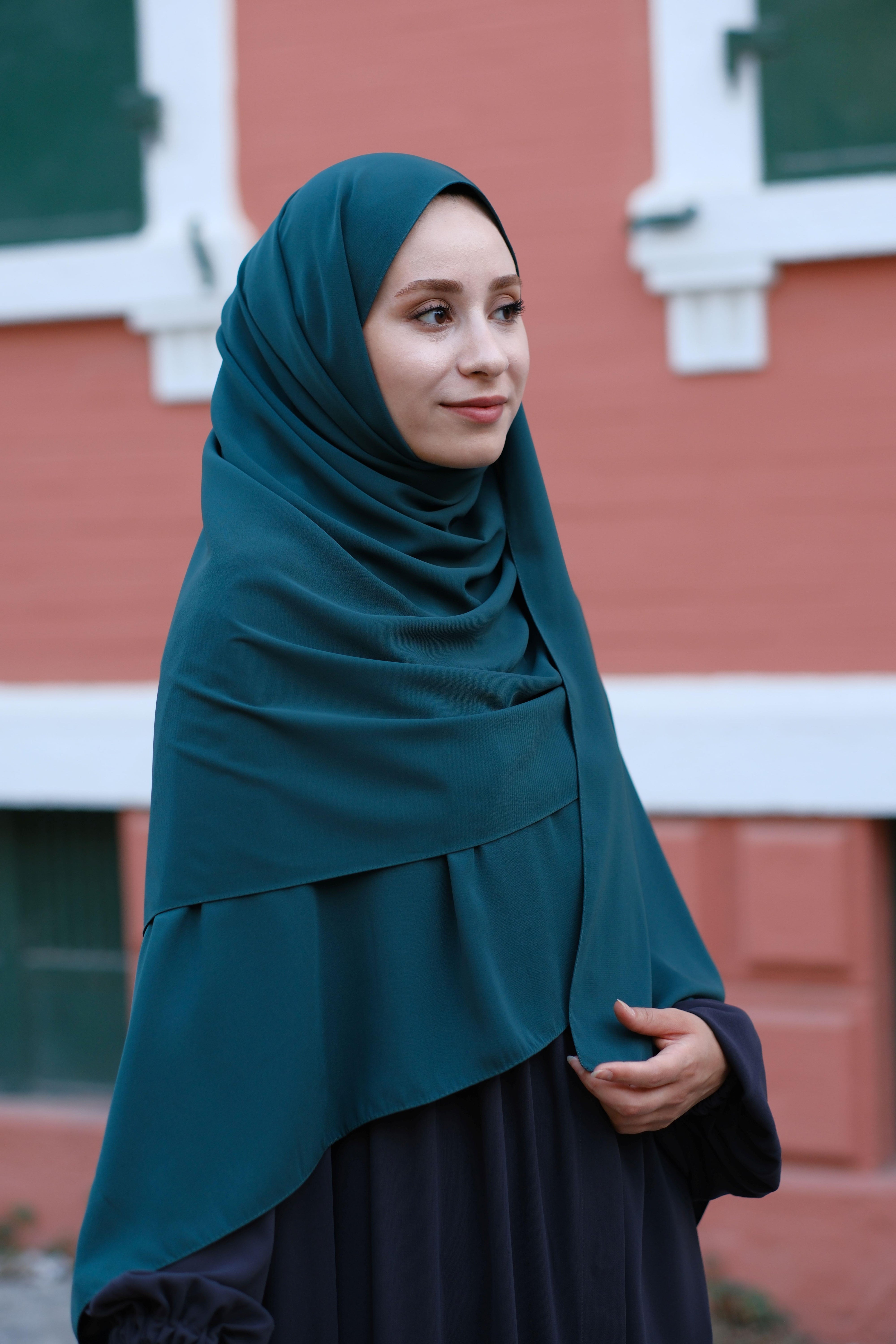 Medine İpeği Şal Zümrüt