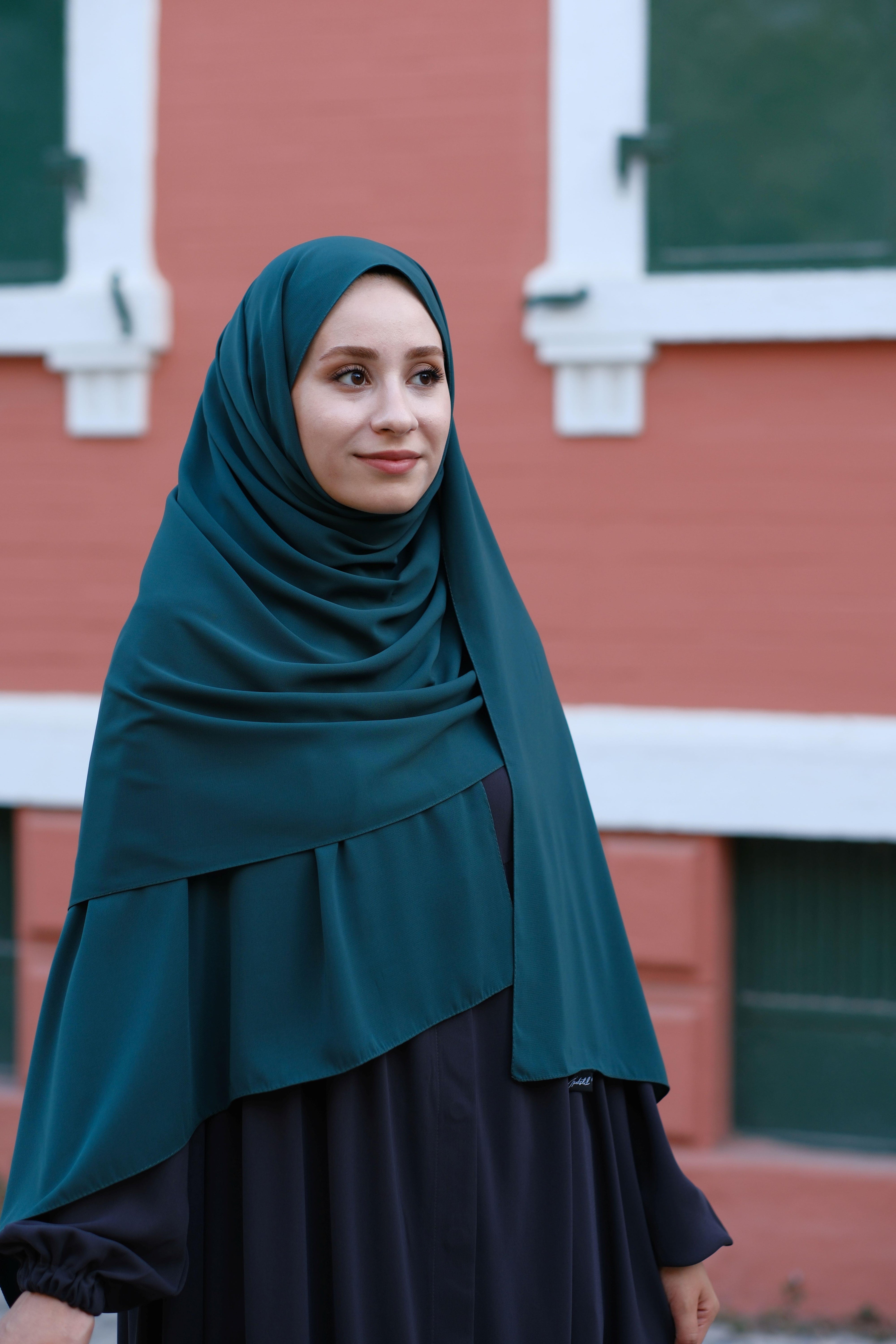 Medine İpeği Şal Zümrüt