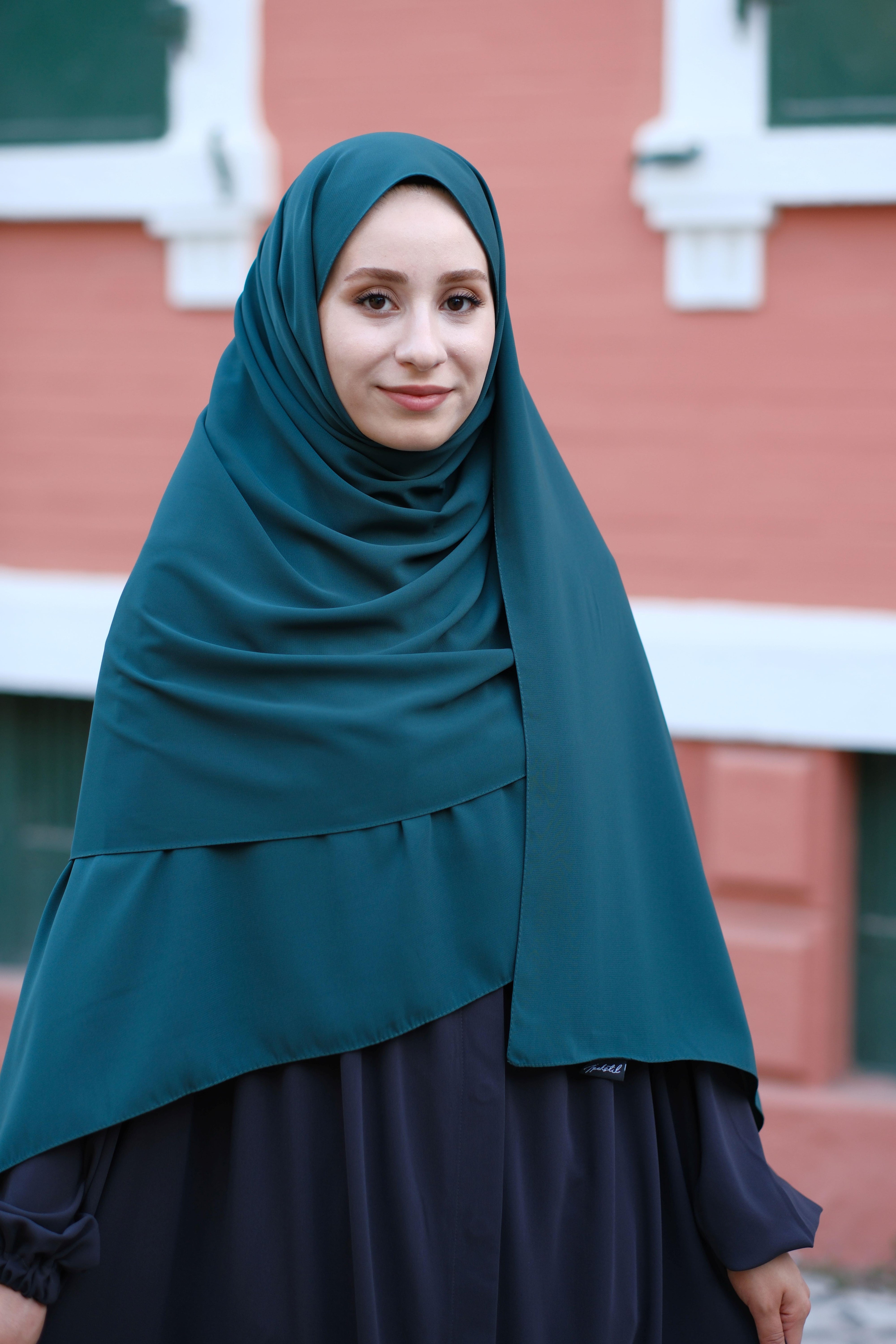 Medine İpeği Şal Zümrüt