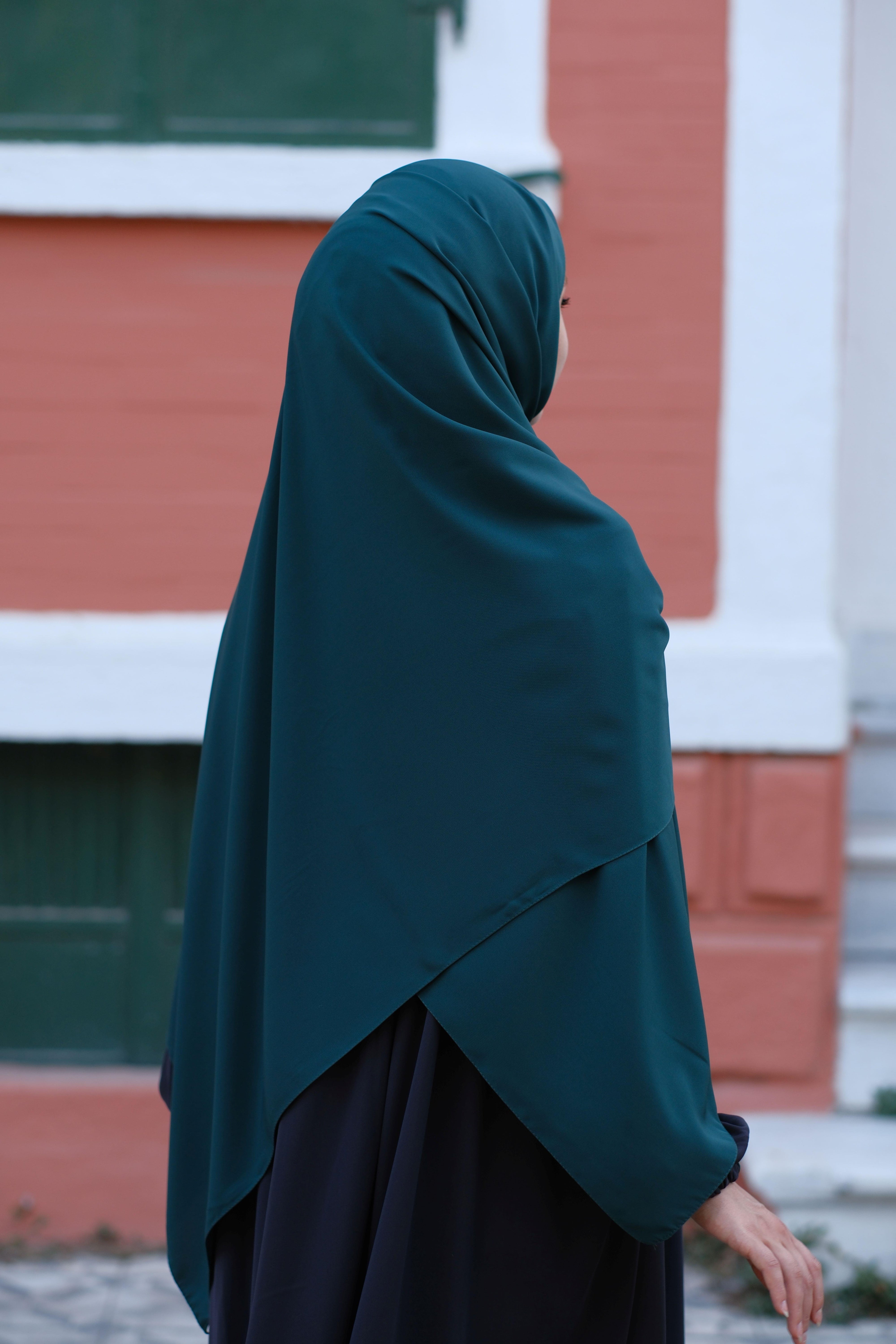 Medine İpeği Şal Zümrüt