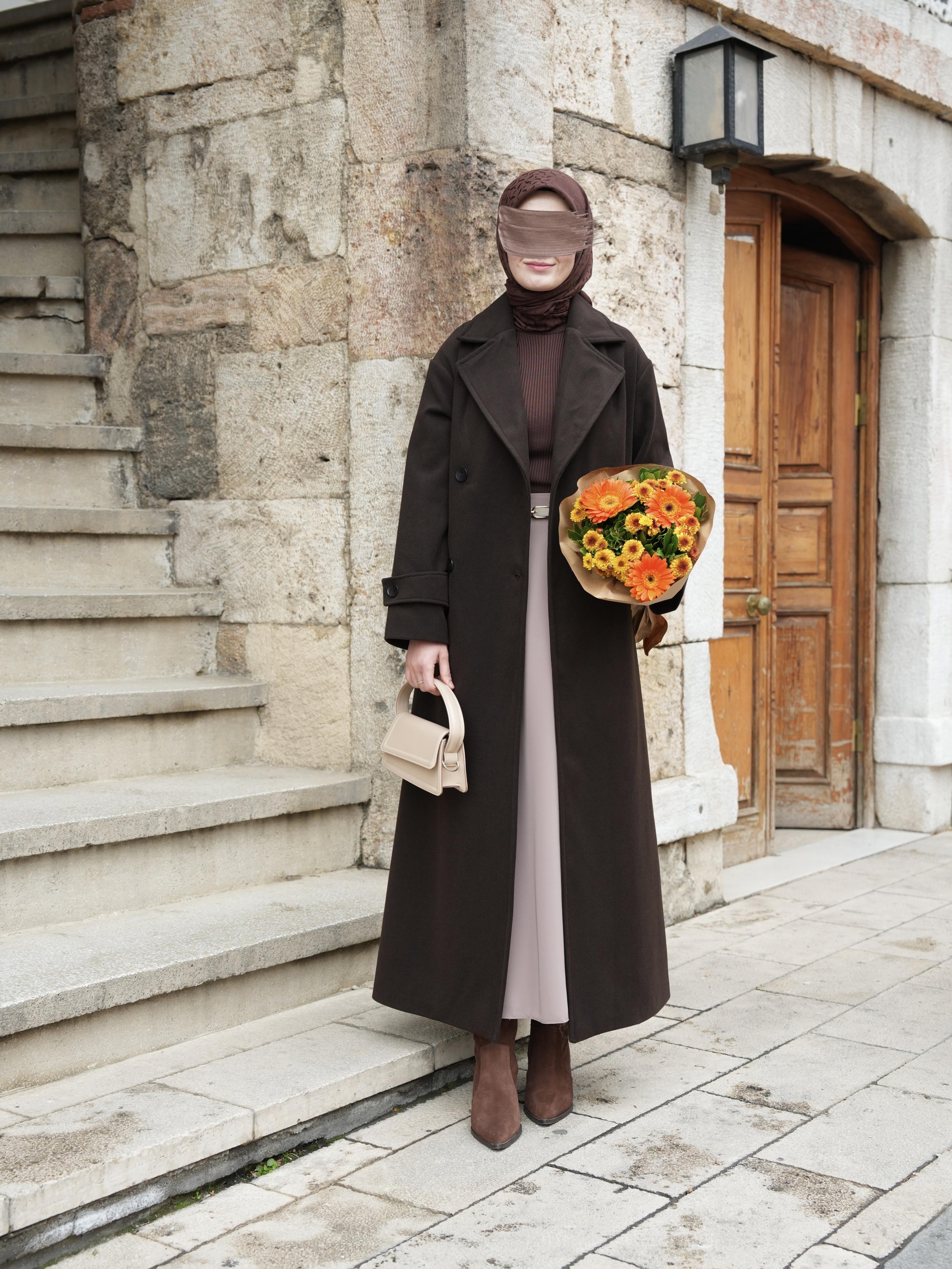 Oversize Kaban KAHVERENGİ
