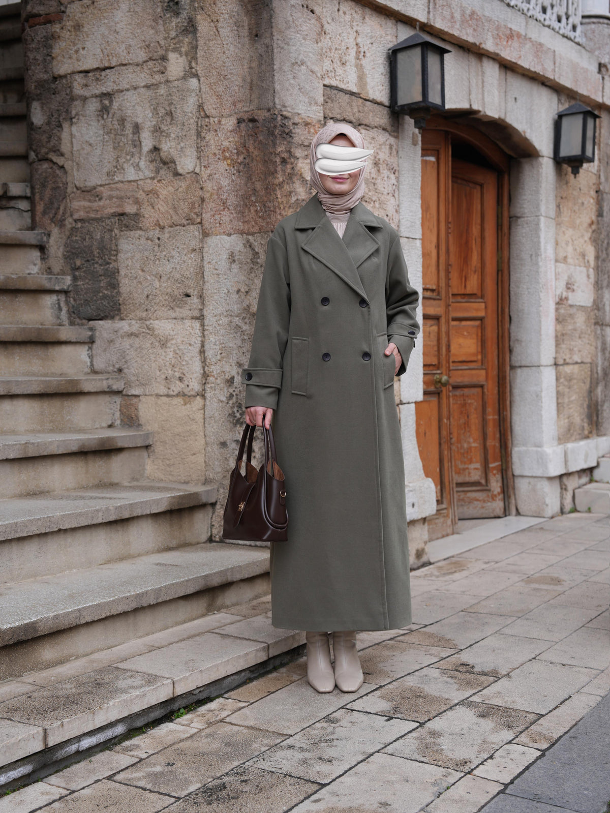 Oversize Kaban YEŞİL
