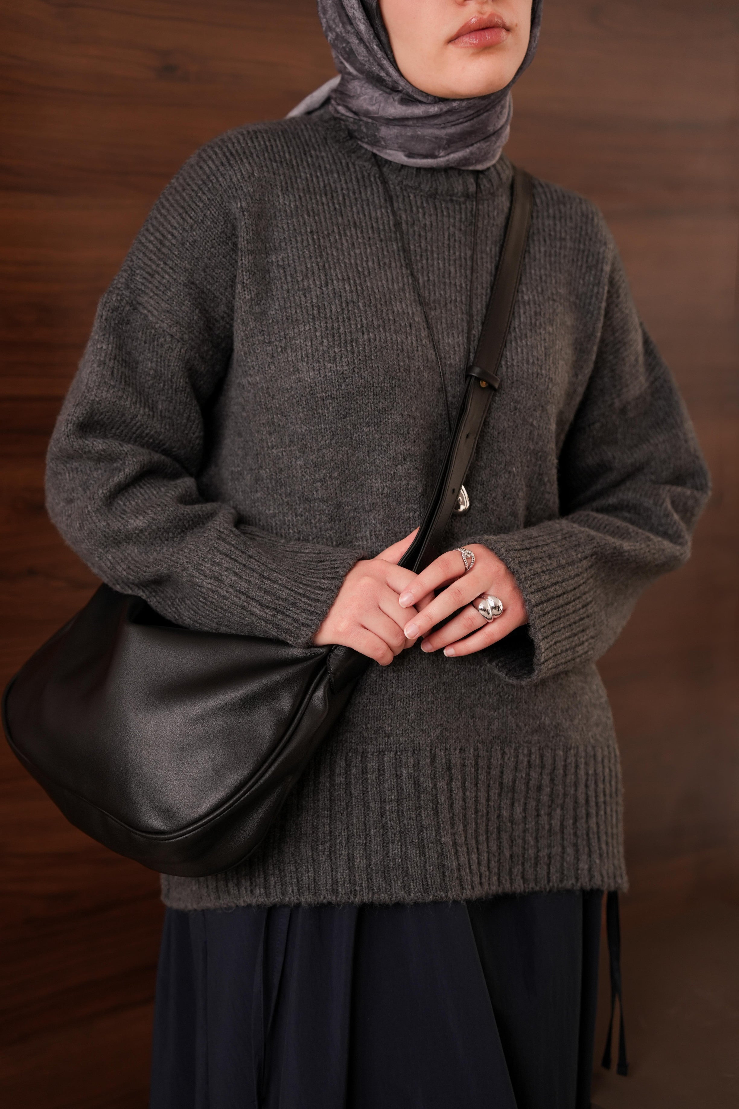Oversize Kazak ANTRASİT