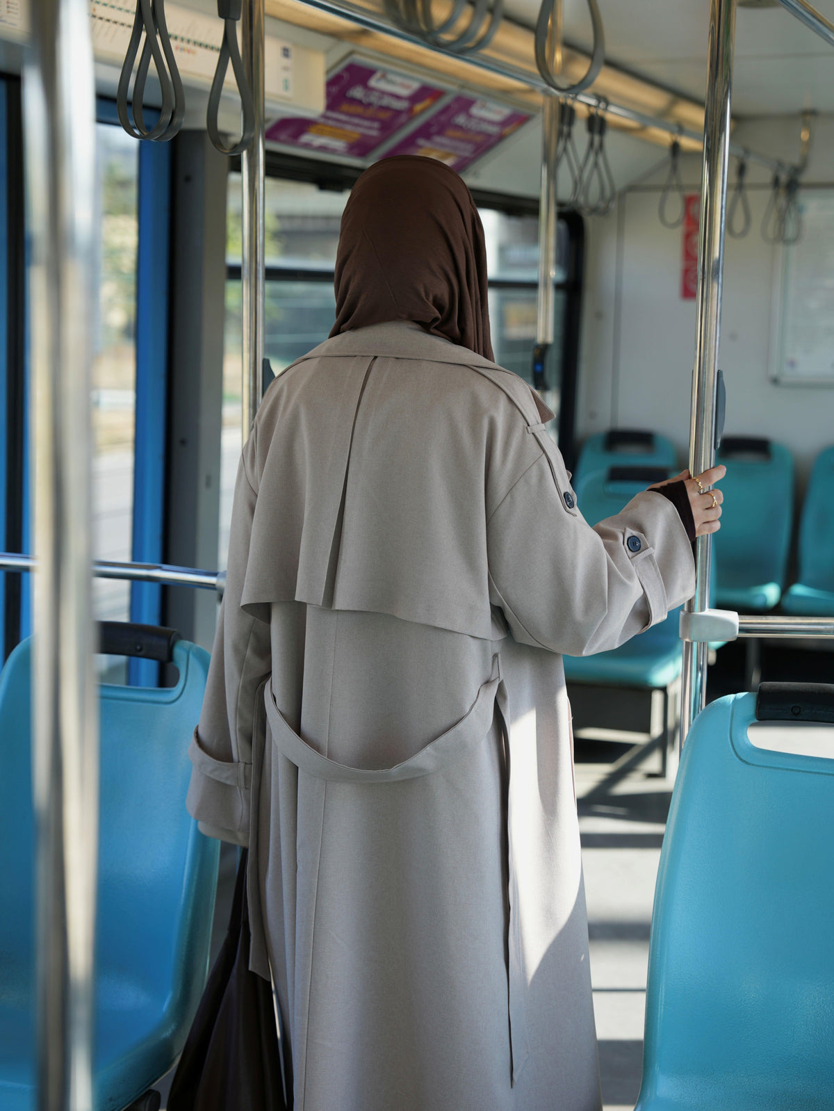 Oversize Trençkot BEJ