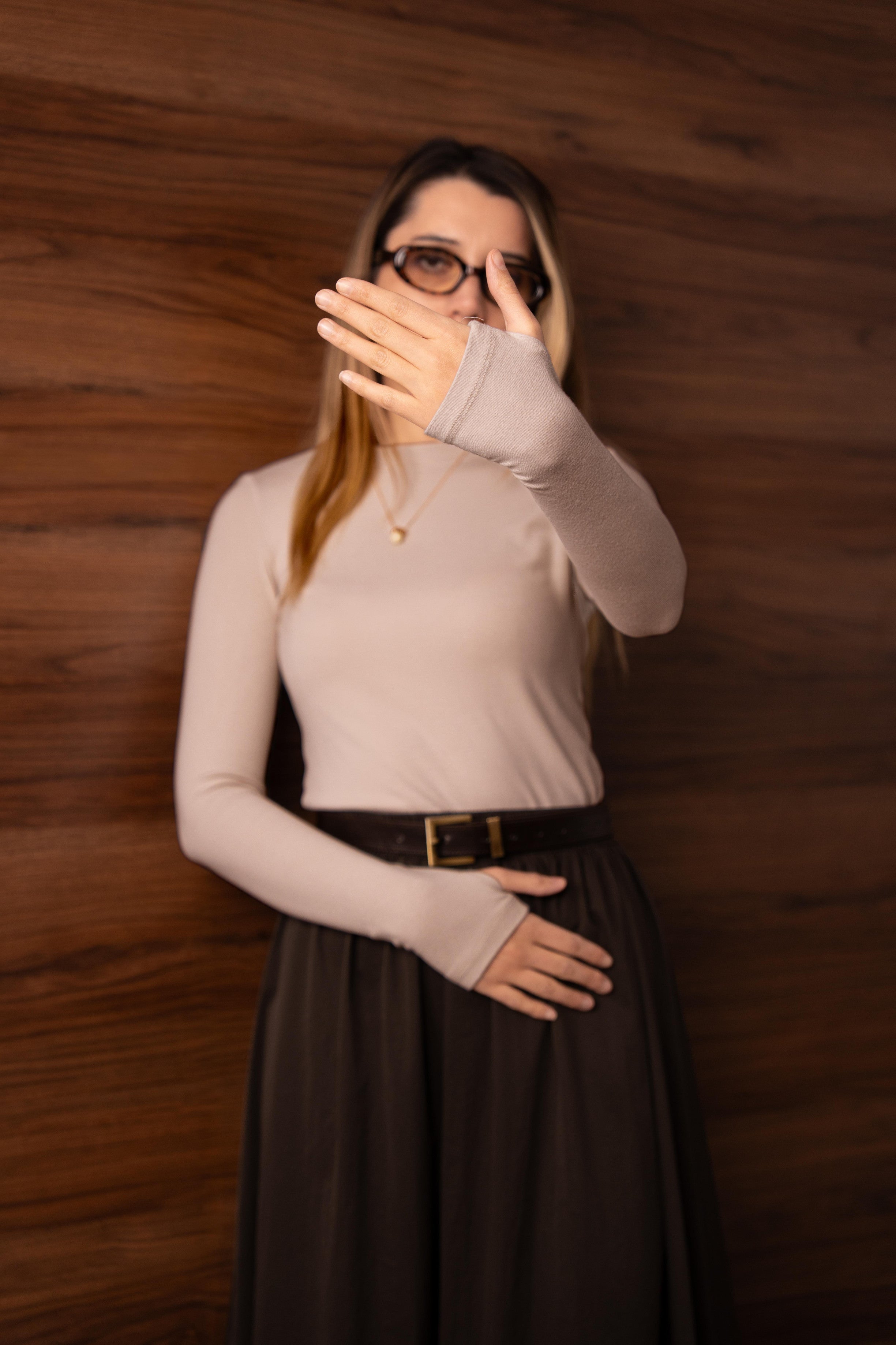 Parmak Detaylı Body TAŞ