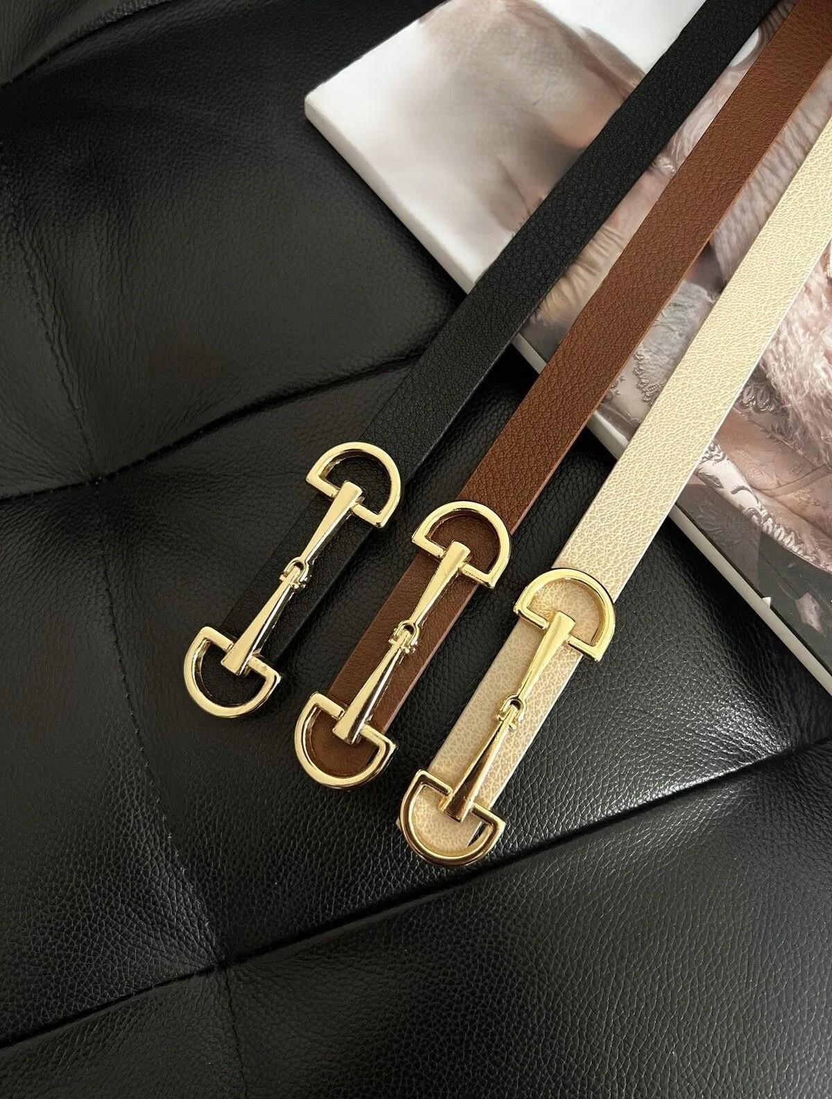 Uzun Gold Tokalı Kemer BEJ