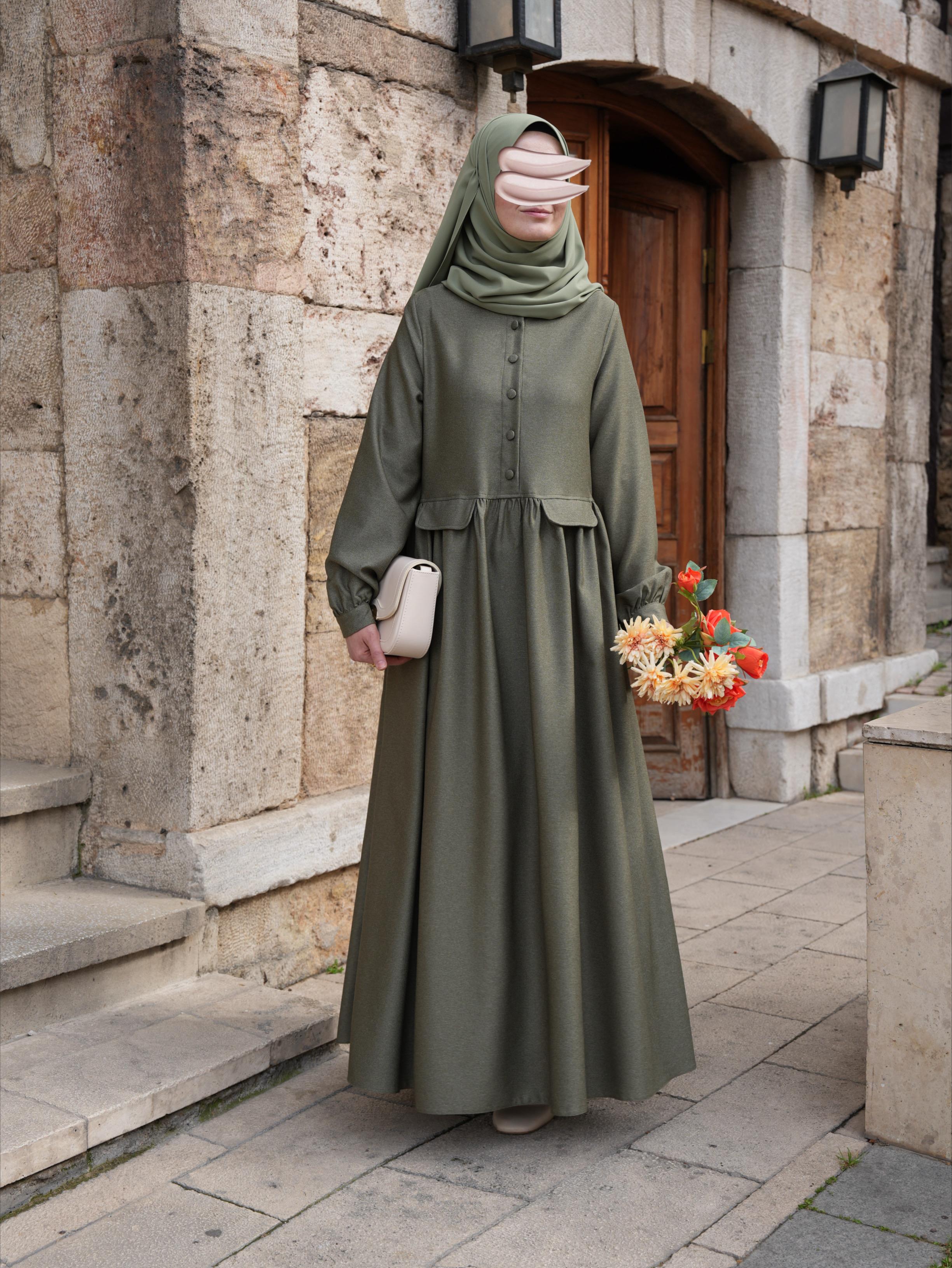 Verda Elbise YEŞİL