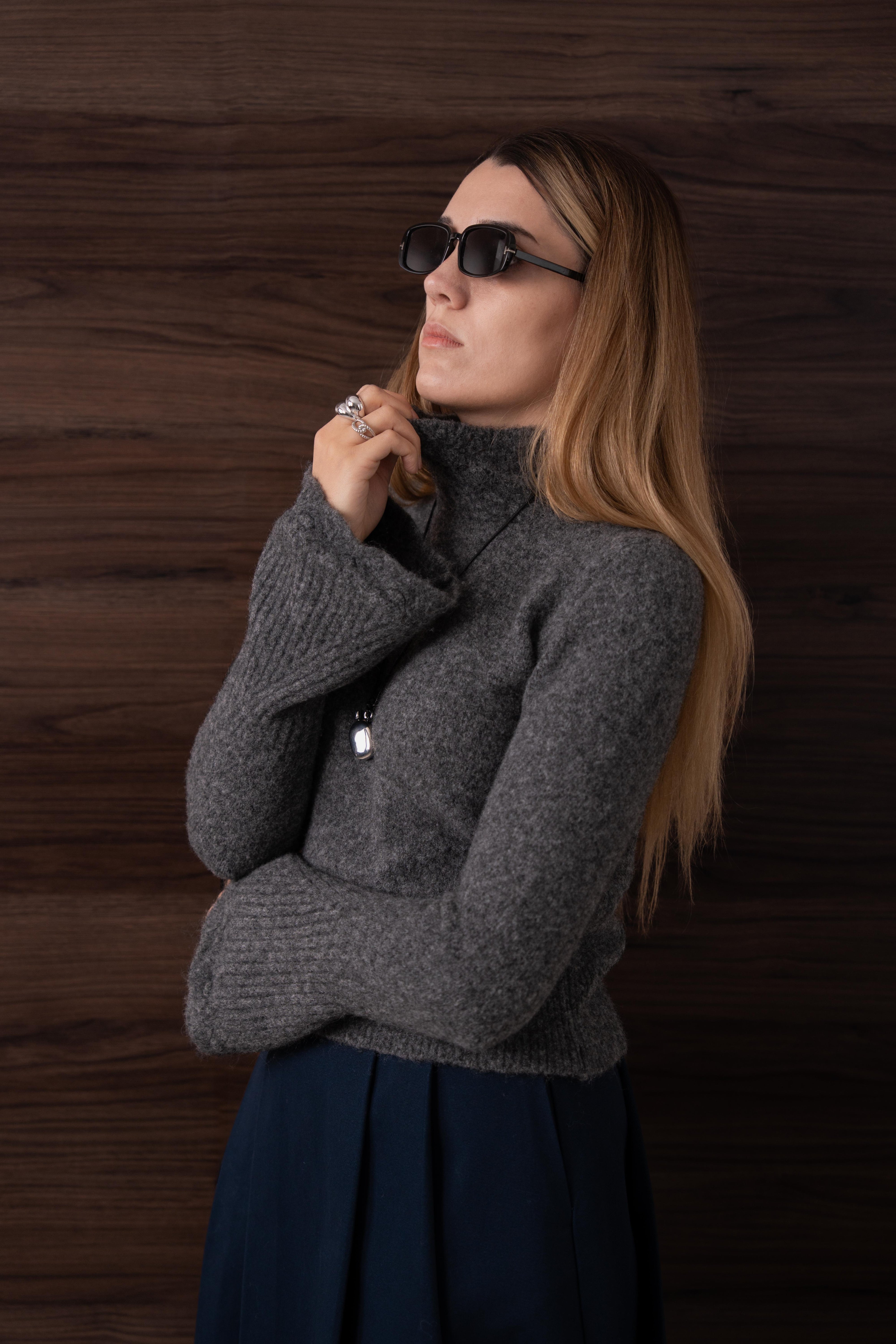 Yumuşak Dokulu Kazak Antrasit